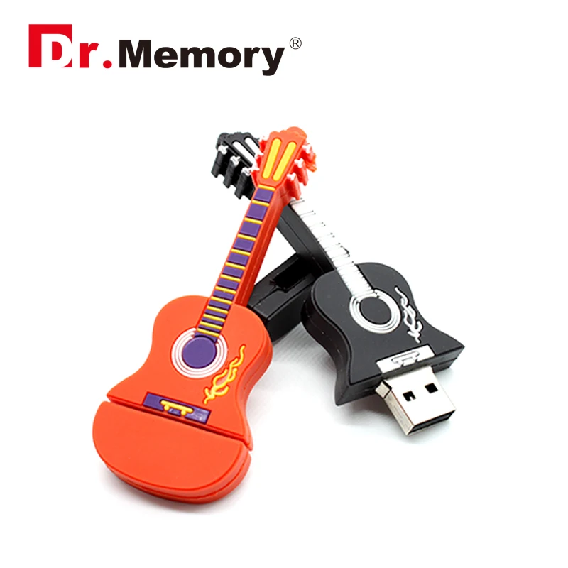 Модные 3D Музыкальные инструменты гитара USB флэш накопители 4 ГБ 8 16 32 64 Гб карта