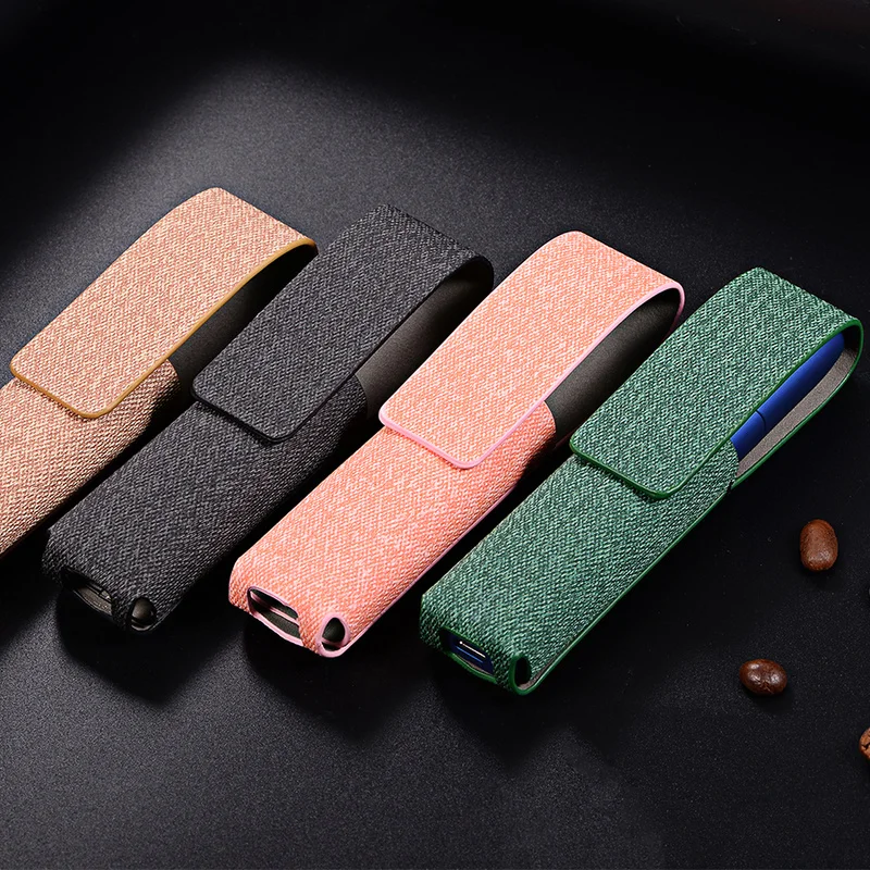 Luxury Soft Fabric Leather Bag for Case Iiqos 3 Multi Cigarette Accessories Carrying Protective Cover Iqos |