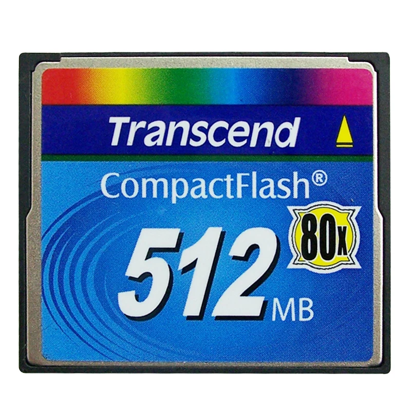 Карты памяти 3 шт./лот Transcend CF высококачественные SLC 1 гб 512 мб реальная емкость