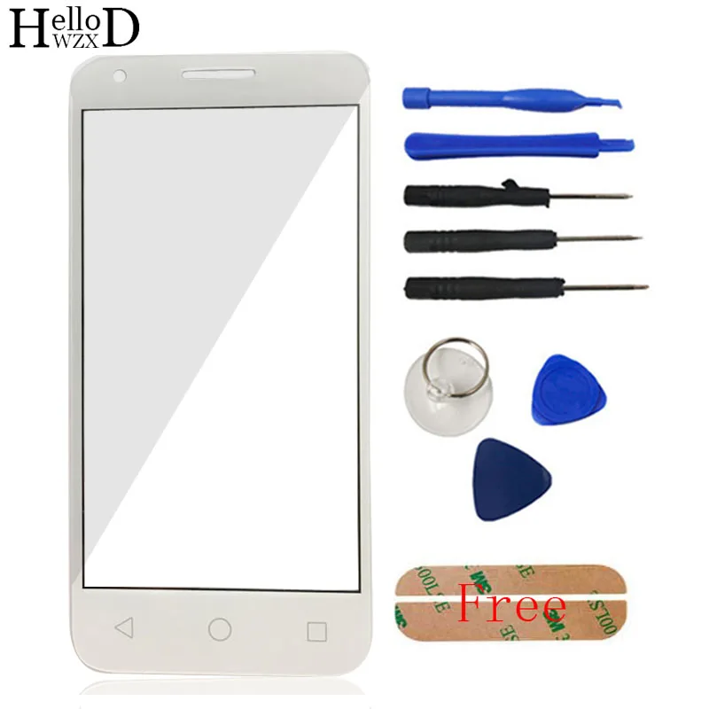 Переднее внешнее стекло тачскрин для Alcatel One Touch Pixi 3 4 5 4027D 4027X 5017 5017E OT4027 4027 VF795 Speed 6