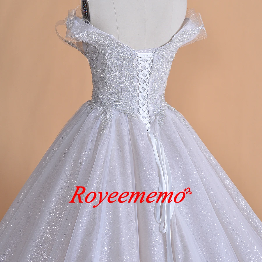 Дизайн Блестки Кружева свадебное платье Особый Топ свадебное платье реальное изображение фабрика сделанная цена свадебное платье