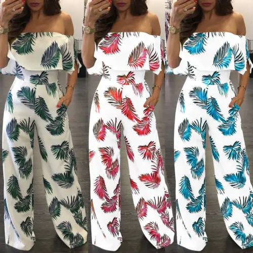 Женский комбинезон с коротким рукавом цветочным принтом|playsuit sexy|sleeve playsuitwomens jumpsuit