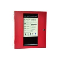conventional fire alarm control panel 4 zones security protection easy installation english manual alarm system smoke detector