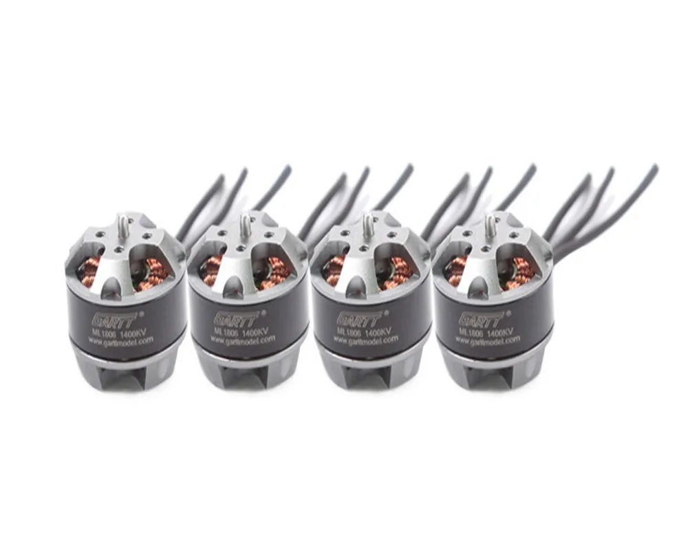 Система поддержки бесщеточного двигателя GARTT ML 1806 1400KV 3 4S с адаптером prop для