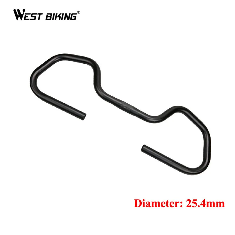 WEST BIKING Bike Cycle 31 8*590 мм руль в форме бабочки для велосипеда 25 4 рукоятка Guiador Bicicleta
