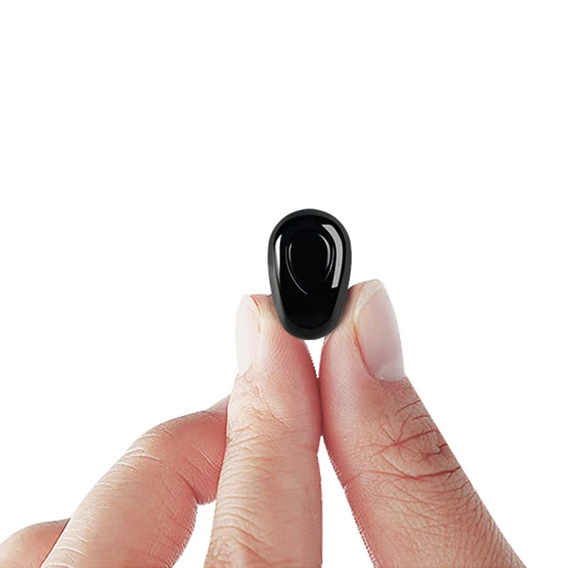 Мини Bluetooth наушники скрытый невидимый наушник гарнитура с микрофоном