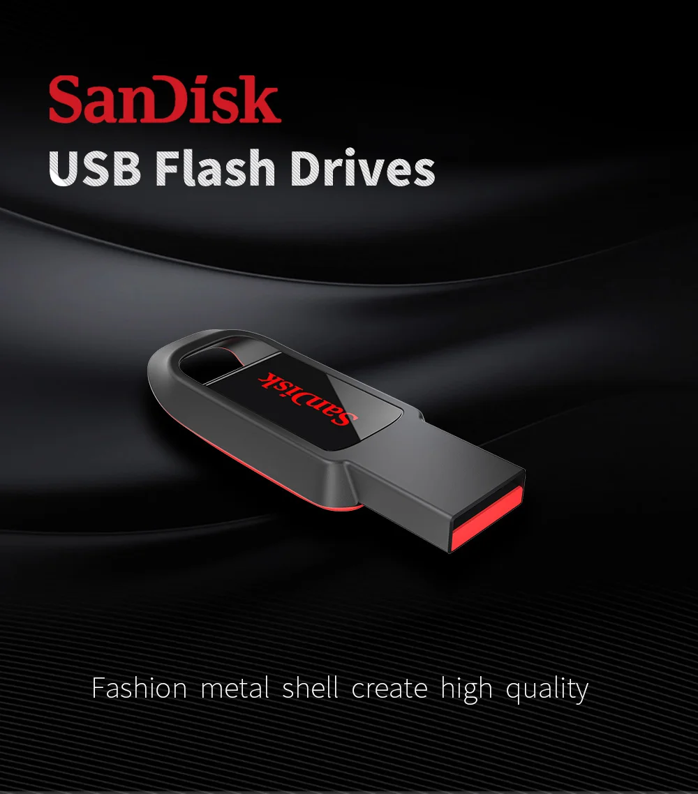 SanDisk CZ61 USB флеш-накопитель 128 ГБ/64 Гб/32 ГБ/16 ГБ флеш-накопитель Флешка флеш-диск USB 2,0 карта памяти usb диск USB флеш-накопитель