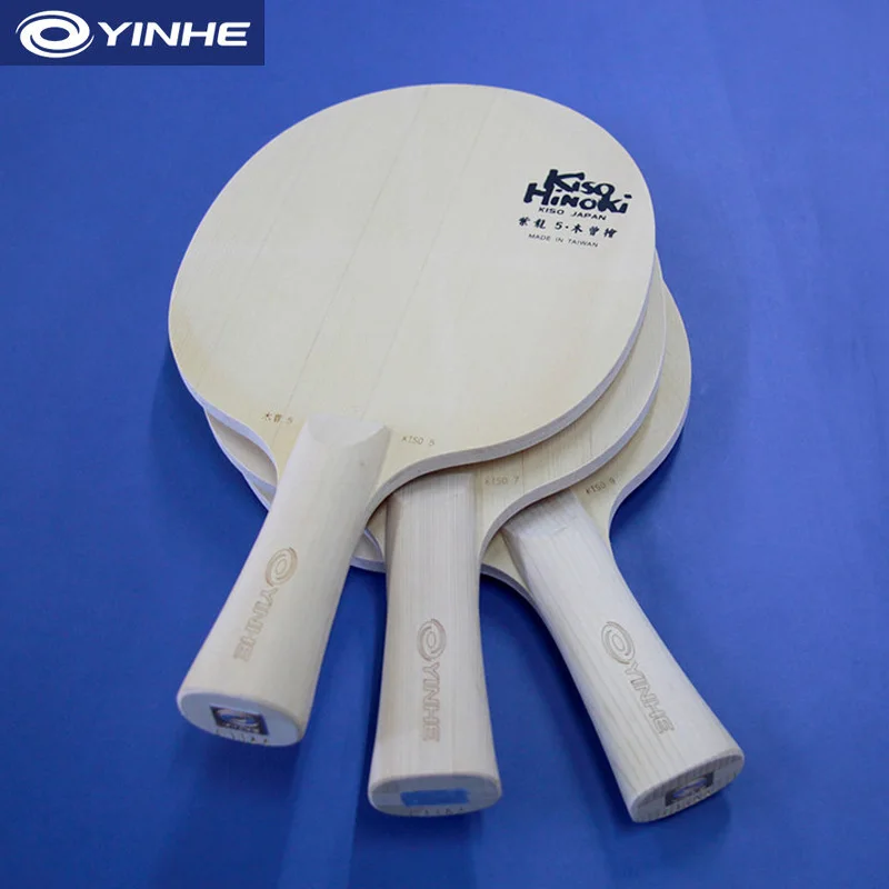 YINHE Kiso Hinoki 5/7/9(Kiso серии, чистый Hinoki даже фанера) японского кипариса теннисный стол для настольного тенниса ракетка для пинг-понга весло