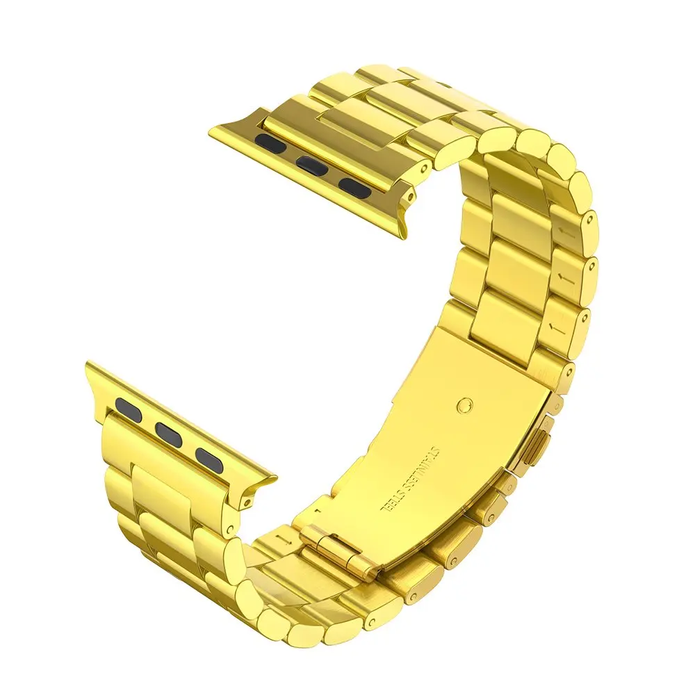 Металлический ремешок Correa для Apple Watch Series 1 2 3 4 умный фитнес-браслет 38 мм 42 мм Pulsera ремешок смарт-Аксессуары