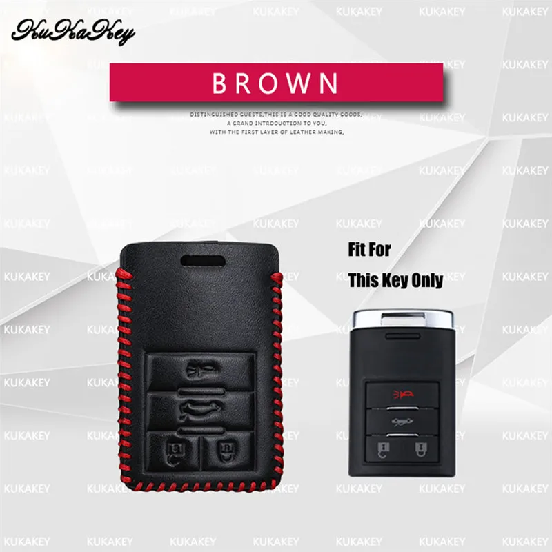 Чехол для автомобильного ключа Cadillac Escalade ATS CTS XTS SRX XT5 BLS STS|key case for car|button car keycar key cover