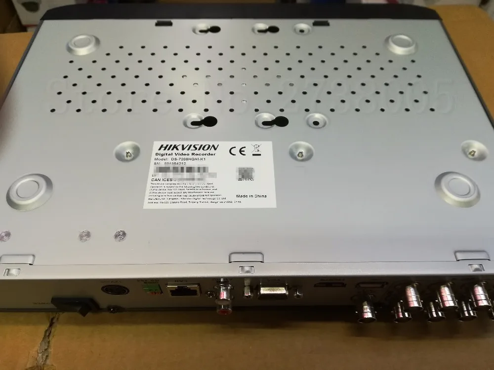 Hikvision H.265 Turbo HD DVR DS 7208HQHI K1 заменить F1/N Поддержка HDTVI/HDCVI/AHD/аналоговый/IP камера до 3MP