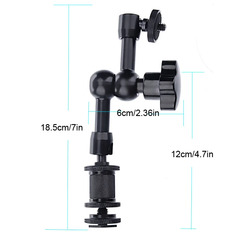 7-дюймовый Регулируемый шарнирный кронштейн Magic Arm с креплением для горячего