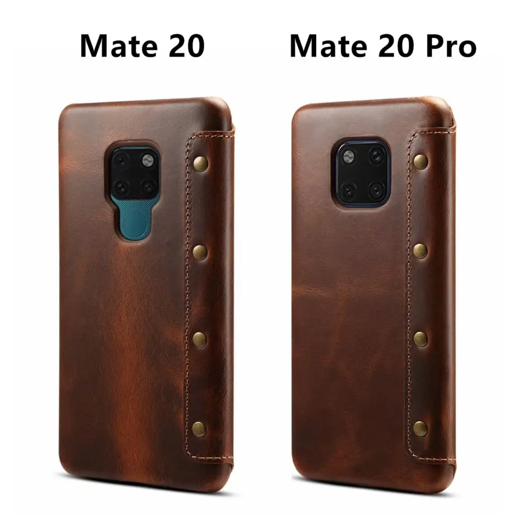 Премиум Ретро Кожаный чехол для huawei mate 20 защитный чехол для huawei mate 20 Pro mate 20 бизнес Ретро Люкс