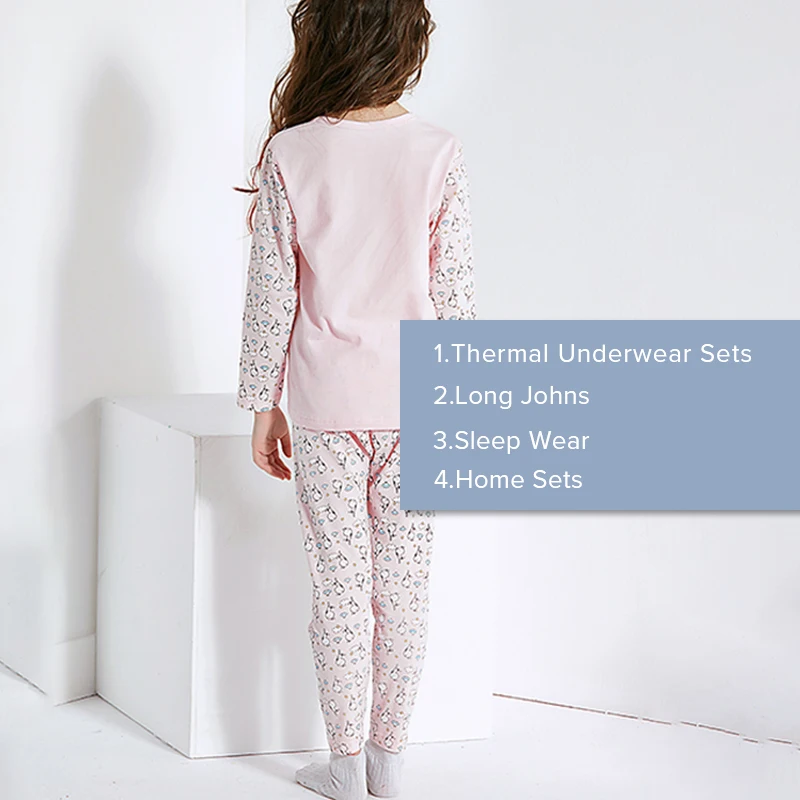 Детская Пижама для девочек 2 шт./компл.|Комплекты пижам| |