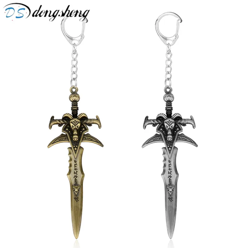 Популярная Игровая серия World of Key Ring Ретро металлическая фотоподвеска