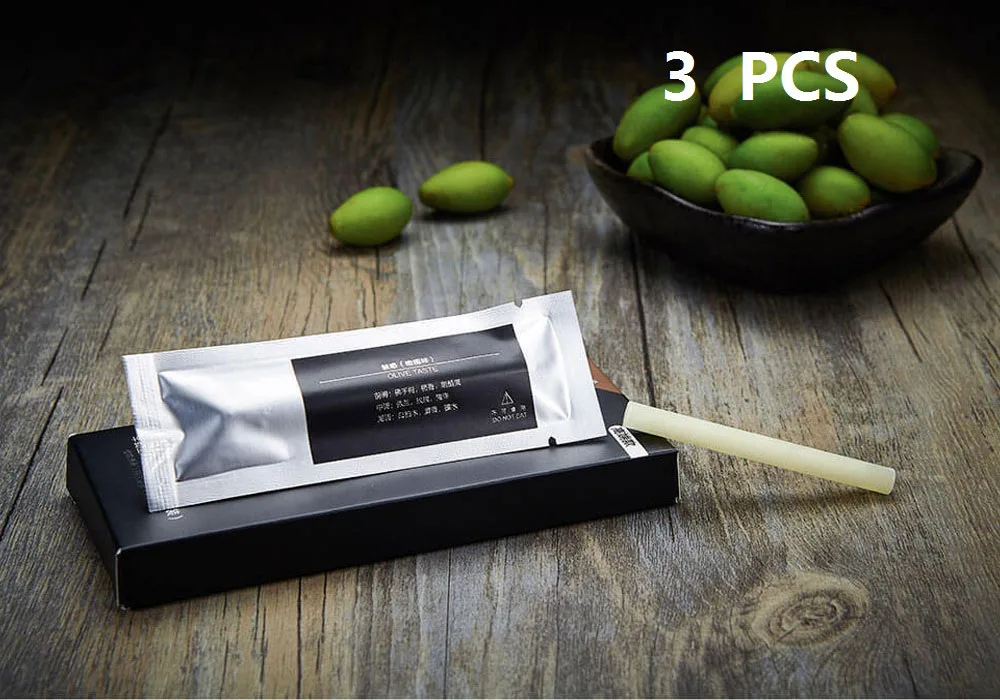 3 pcs olive incense Xiaomi Mijia Guildford Автомобильный держатель для выхлопа воздуха благовоний Интеллектуальный освежитель газа диффузор для автомобиля очиститель воздуха - Цвет: 3 pcs olive incense