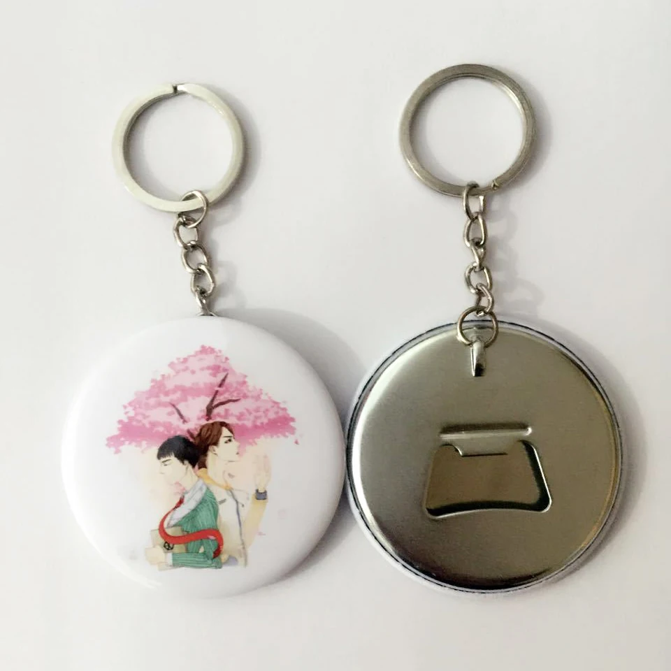 30 шт. жестяная открывалка для бутылок брелок металлическая кнопка значок пивных