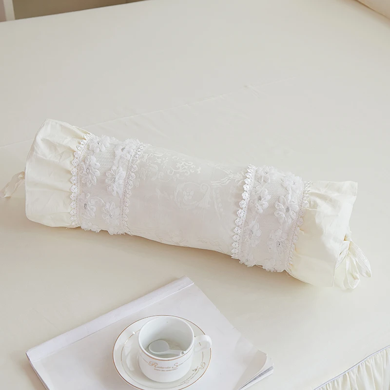 

Luxury cotton jacquard duvet cover set korea style girls bedding set full queen king size decorative bed linen quilt cover set