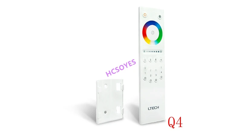 Ltech РЧ пульт дистанционного управления 4 зоны Q2 CT Q4 RGBW Q5 RGB + CCT Светодиодная лента
