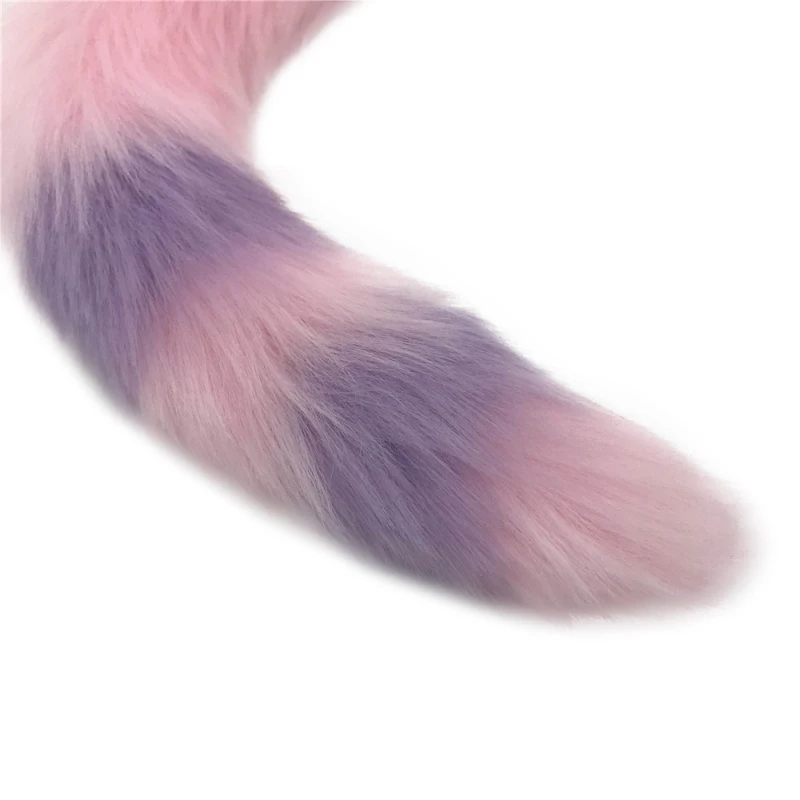 2 стиля Анальная секс игрушка мягкая искусственная 40 см лисий хвост силиконовая