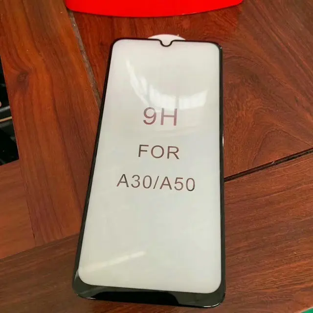 5D изогнутое полностью проклеенное закаленное стекло для samsung A50 Стекло samsung Galaxy A30 защита экрана 9H твердость для samsung A70 A40 A 50