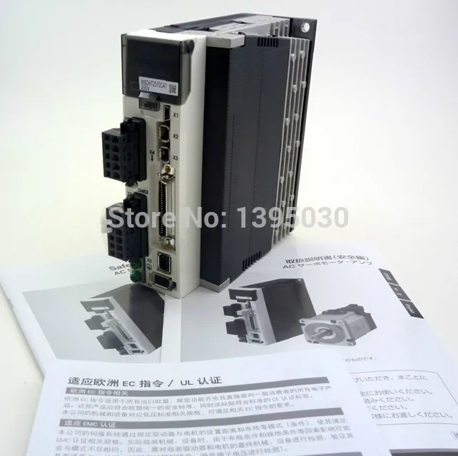 

Сервомоторы MHMJ042G1U + MBDKT2510CA1, 220 В, 400 Вт, с руководством на английском языке, 1 комплект