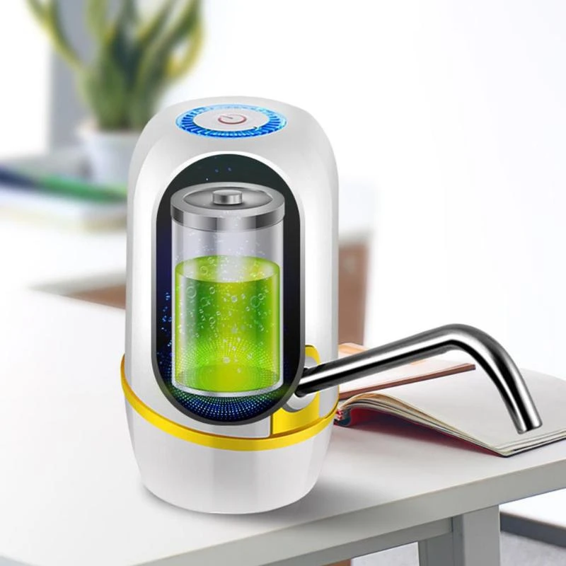 Usb беспроводной умный Электрический водяной насос Диспенсер бутылка портативный