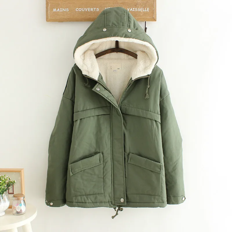 2018 зимние для женщин милые пальто будущих мам корейский Япония модная верхняя