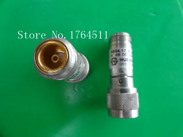 [BELLA] H + S 6804 17. A DC 12.4GHz Att: 4dB 2W N коаксиальный Фиксированный аттенюатор|fix attenuator|attenuation