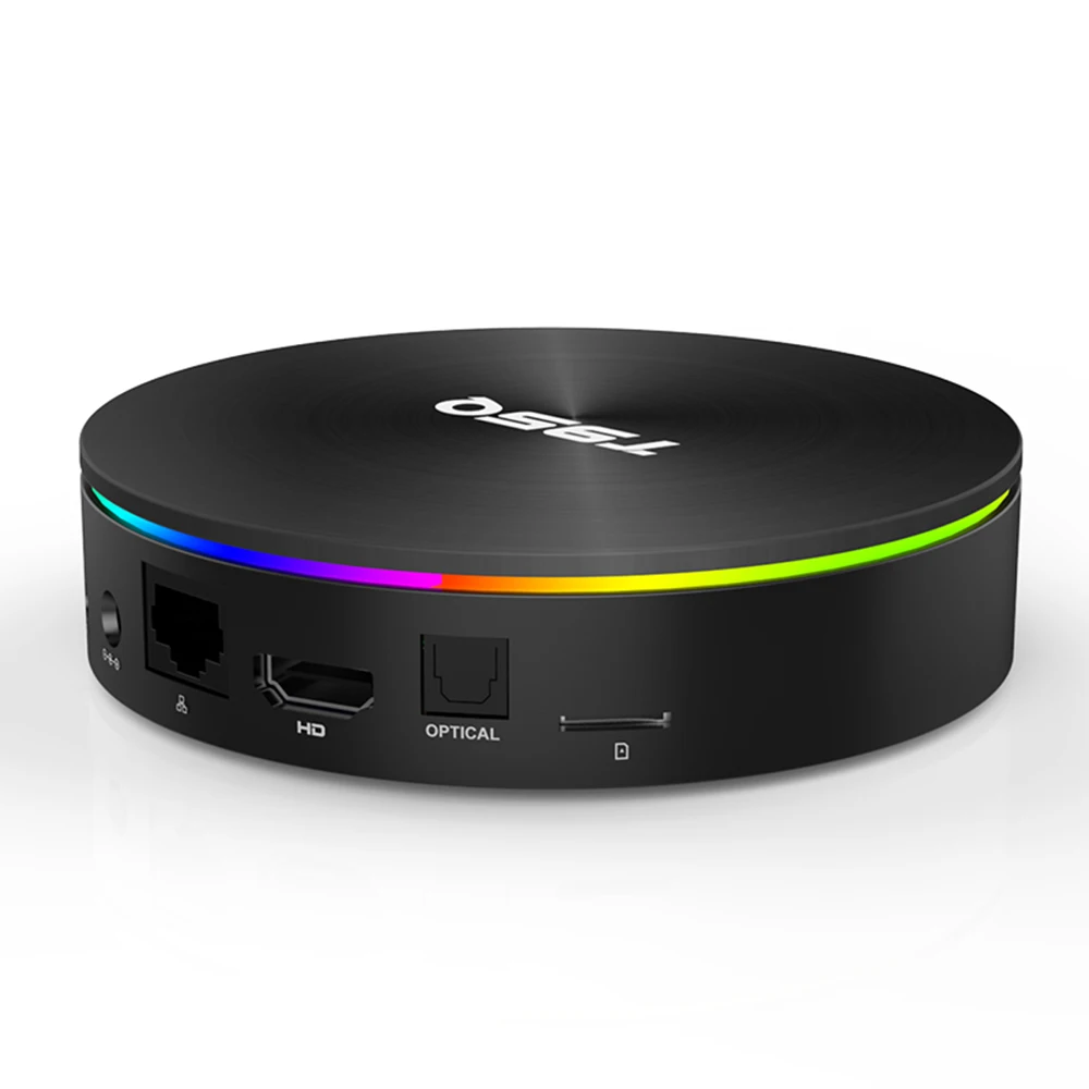 T95Q 4G+ 32G Android 8,1 Smart Tv Box S905X2 четырехъядерный 2,4G& 5GHz двойной Wifi H.265 4K медиаплеер Android приставка приёмника