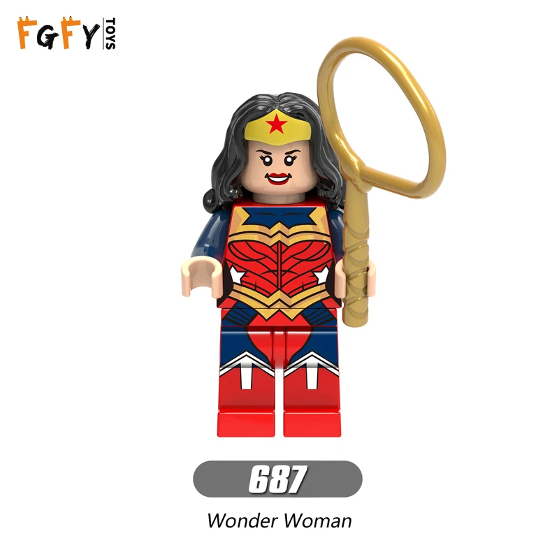 Legoinglys Лига Справедливости фильм супер герои Бэтмен Wonderwoman Мстители модель