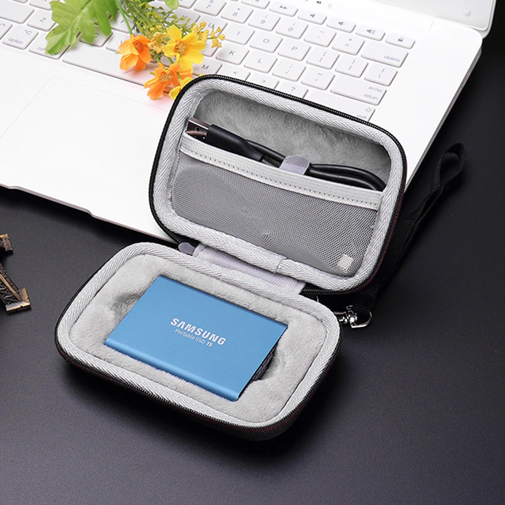 Новый жесткий эва противоударный чехол для Samsung T5 / T3 T1 портативный SSD 250 ГБ 500 ТБ 2 USB