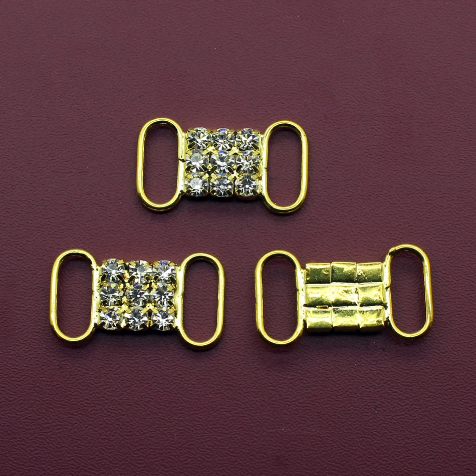 100 шт 22 мм золото и серебро Металл горный хрусталь Соединительные элементы для