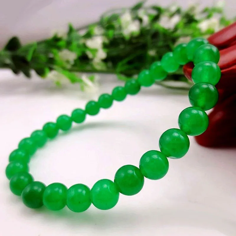 Бусины из натурального камня для браслета Chrysoprase 6 12 мм LB060010|bracelet free shipping|bracelet