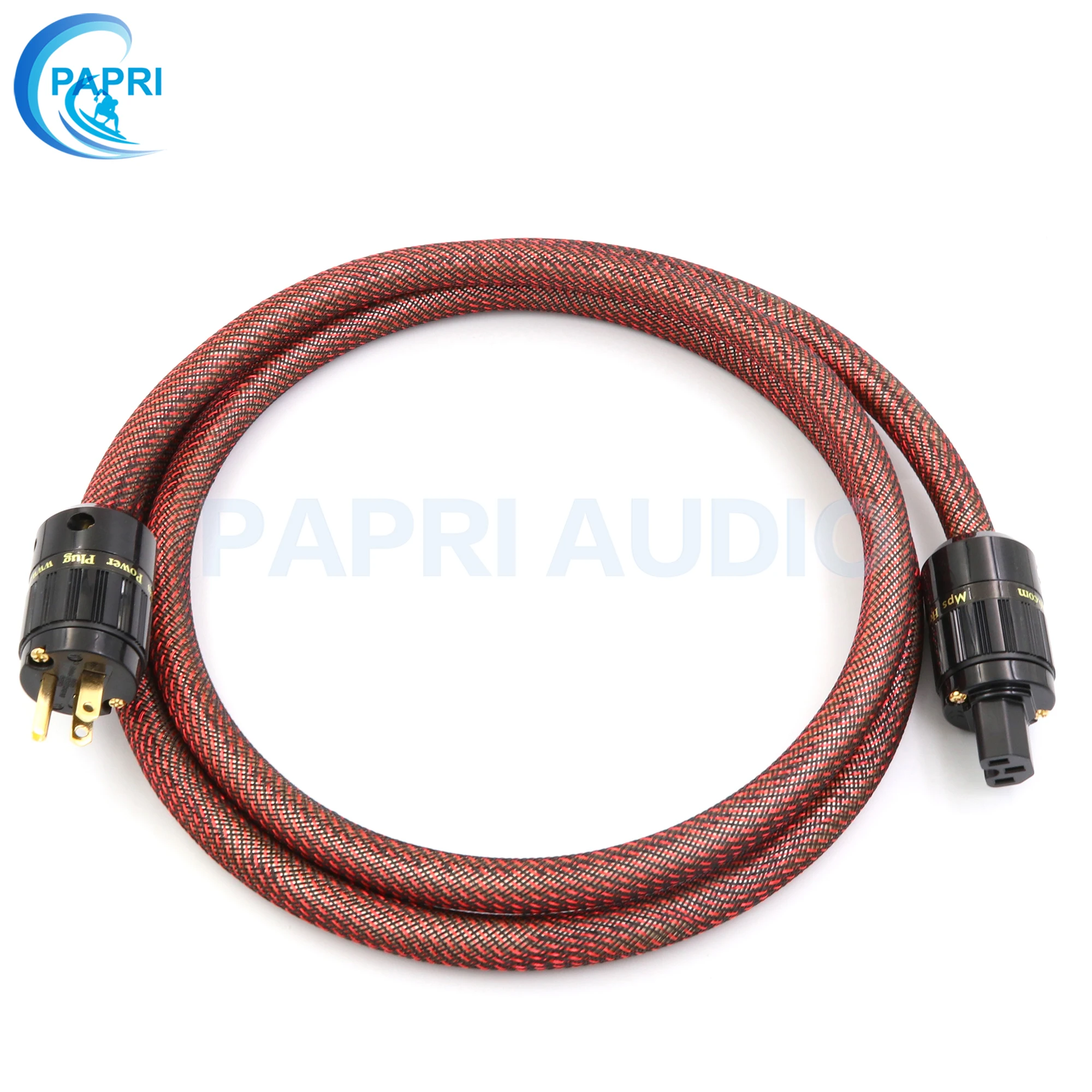 PAPRI HIFI MPS M 6MK2 AC 99.9997% OCC посеребренный кабель питания переменного тока усиливает