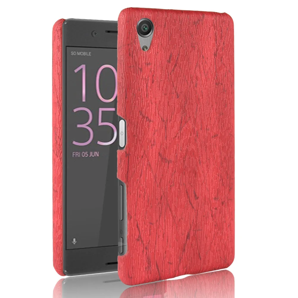 Новый чехол subin для Sony Xperia X из искусственной кожи с текстурой древесины