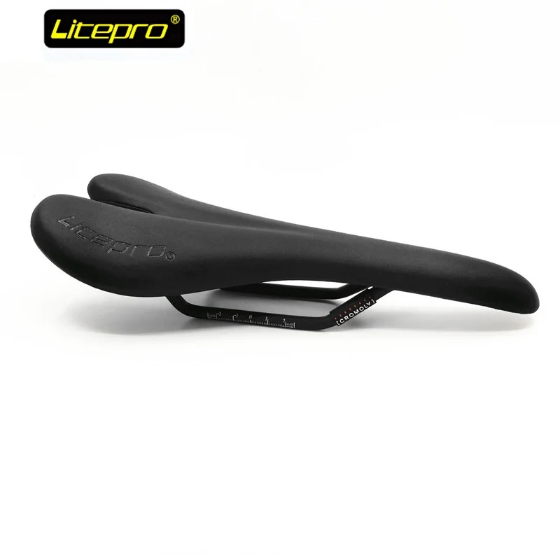 LITEPRO велосипедное седло удобный дорожный велосипед складной двойной кронштейн