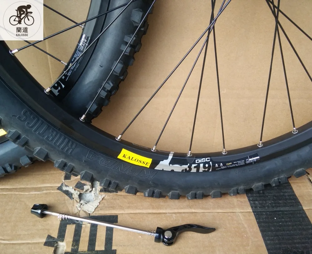 Колеса Kalosse DH шины + трубы колеса XC/AM 20 мм ступицы 32/36 H 26er горные | Спорт и