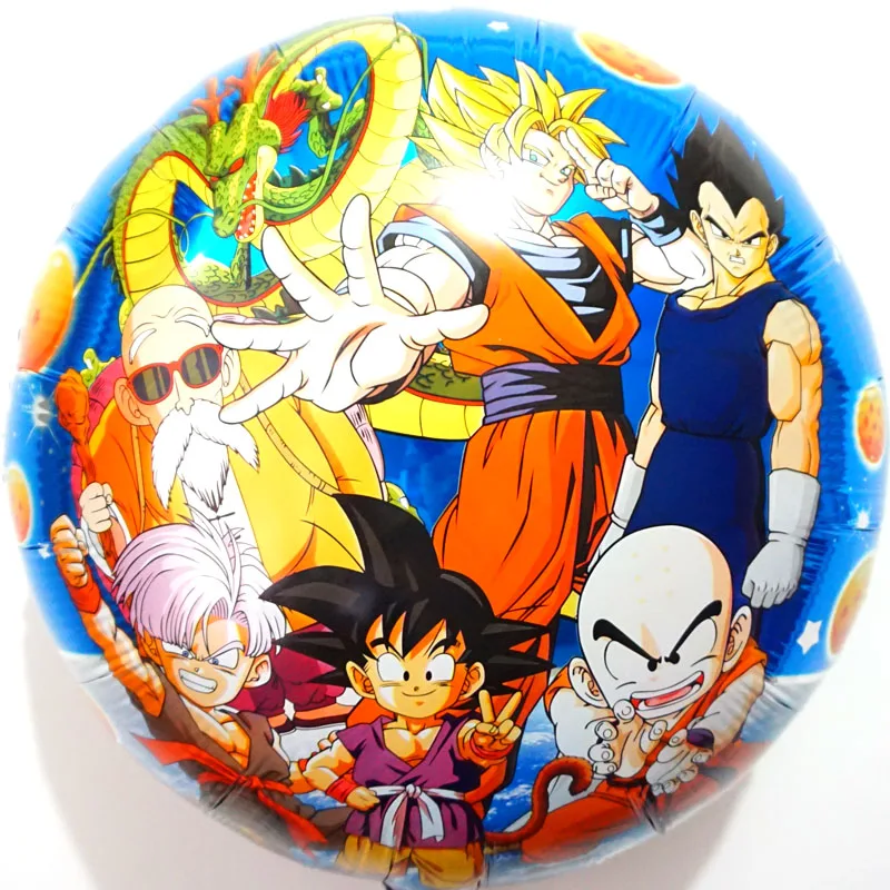 5pc dragon ball blue 5 шт./лот dragon ball воздушные шары с гелием 18 дюймов круглый Сон Гоку воздушный шарик из фольги в форме детские игрушки для вечеринка для мальчика день рождение украшения «Жемчуг дракона» - Цвет: 5pc dragon ball blue