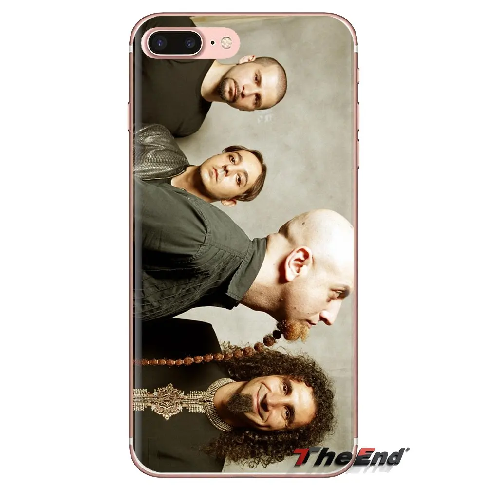 Transparent Soft Shell Covers System Of A Down band For Xiaomi Mi4 Mi5 Mi5S Mi6 Mi A1 A2 5X 6X 8 9 Lite SE Pro Max Mix 2 3 2S |
