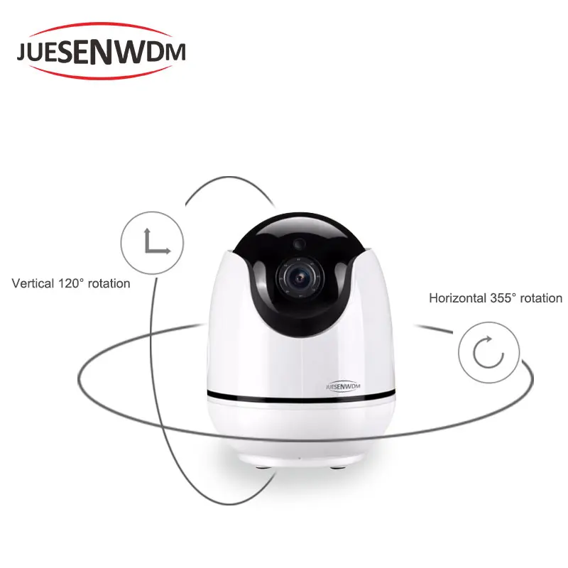 Juesenwdm IP камера 1080P WiFi беспроводная безопасности двухсторонняя аудио ночного