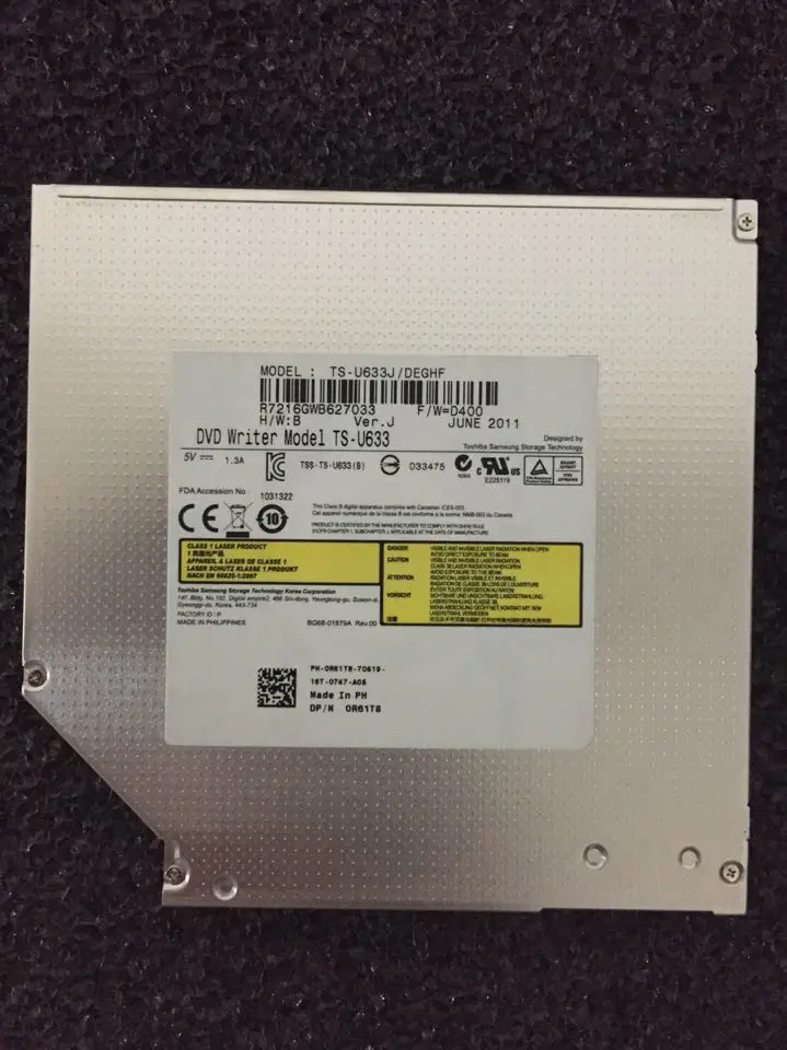 Ультратонкий последовательный DVD конфорка SATA порт для HL Samsung GU10N GU40N GU70N U633 UJ892