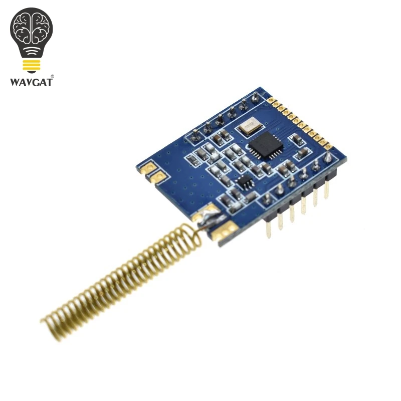 DIP SI4432 1 комплект мини SI4432 удаленный беспроводной трансивер модуль связи 240 МГц-930 МГц+ пружинная антенна, расстояние 1000 м - Цвет: DIP SI4432