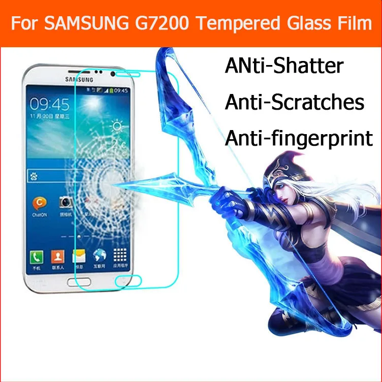 0 26 мм 2.5D пленка из закаленного стекла для Samsung Galaxy Grand Max G7200 4G 5 25 &quotЗащита экрана