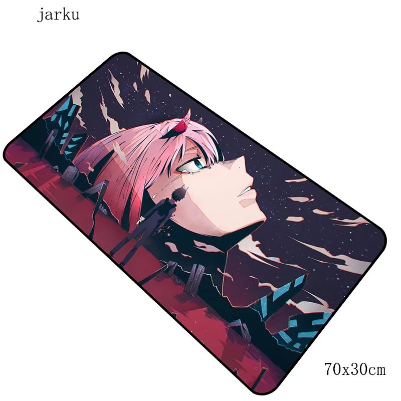 Коврик для мыши darling in the franxx 700x300x3 мм, игровой коврик для мыши, модный геймпад для геймеров, ПК, геймеров, HD узор, игровой коврик для мыши, Настольный коврик, padmouse