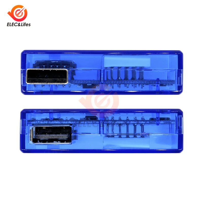 Красный+ синий двойной светодиодный дисплей USB Амперметр Вольтметр цифровой электронный напряжение индикатор обнаружения тока USB зарядное устройство Доктор мера