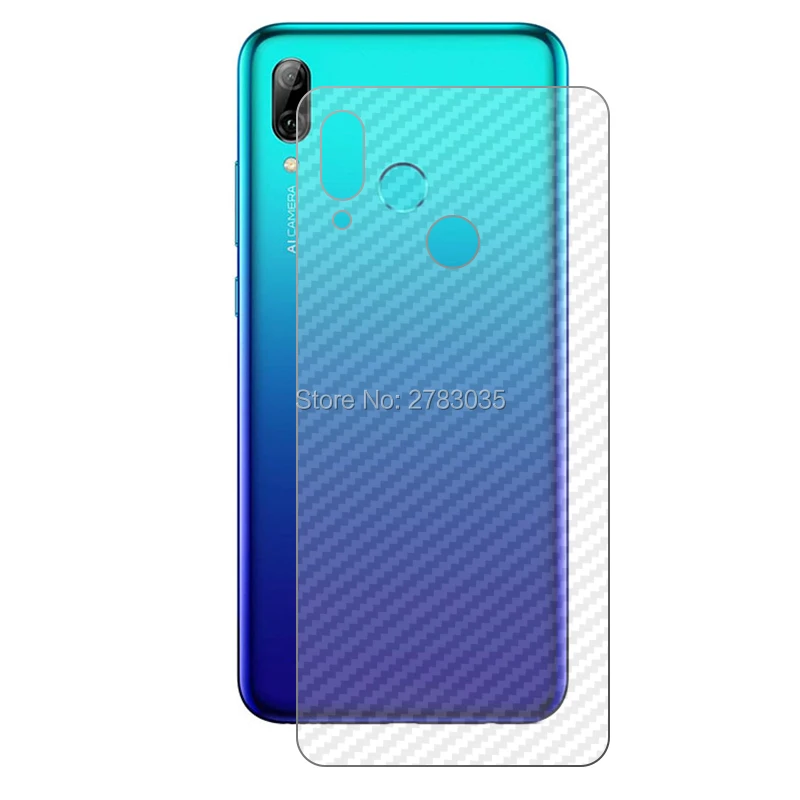Для Huawei P Smart 2019 / Nova Lite 3 Lite3 1 набор = мягкая задняя пленка из углеродного волокна +