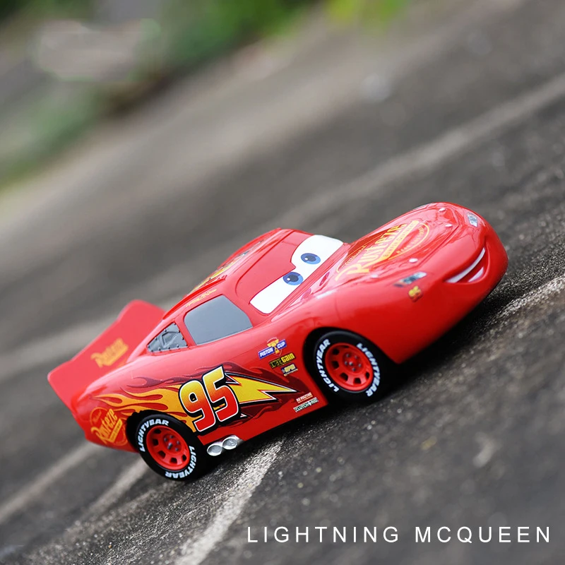 Disney Pixar машина 22 см Jackson Storm автомобиль с дистанционным управлением для детей Молния Маккуин игрушечный автомобиль оттягивающийся автомобиль Круз Рамирез игрушечный транспорт