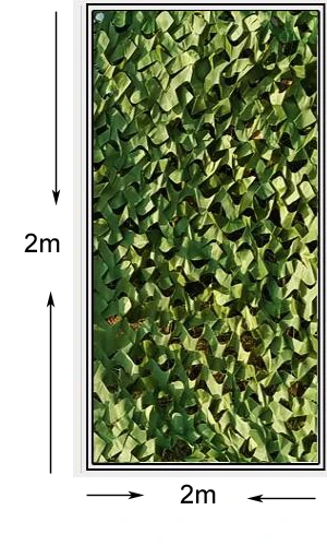 2x2 full green Камуфляжная сетка для кемпинга, 2X3 м, 3X5 м, 4X5 м, 2X7 м, камуфляжная сетка для лесных джунглей, для охоты, стрельбы, рыбалки, укрытие, скрытие сетки - Цвет: 2x2 full green