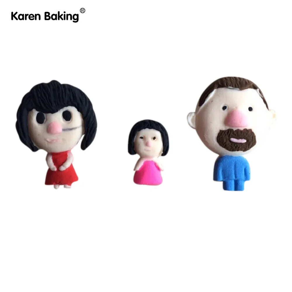 Happy One семейная форма помадка формы для торта инструменты украшения